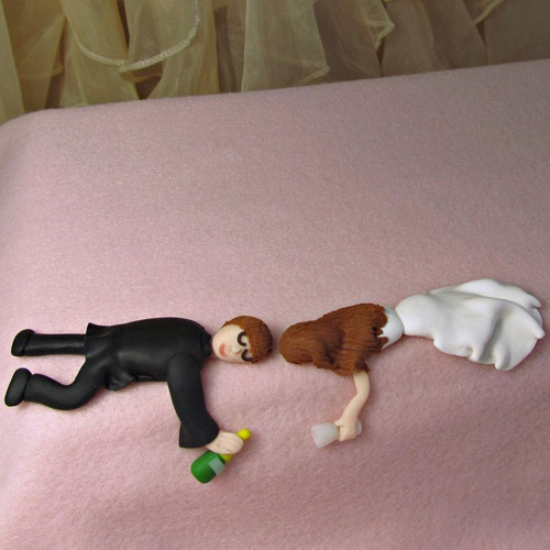 Figurky na svatební dort - VTIPNÉ — foto 3