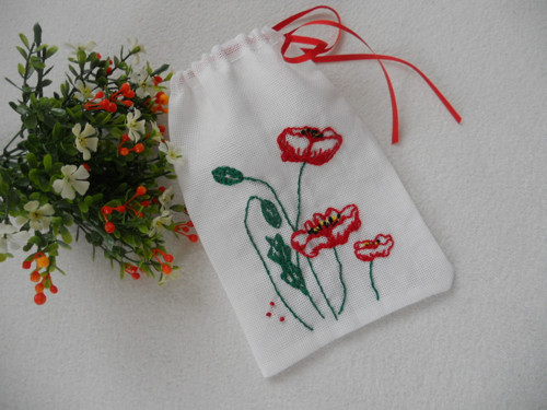 Máky (vyšívaný sáček) — foto 2