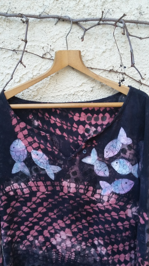 Batika s rybičkami, vel.L — foto 2