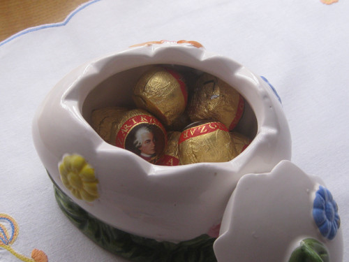 Porcelánová dózička- vejce — foto 3
