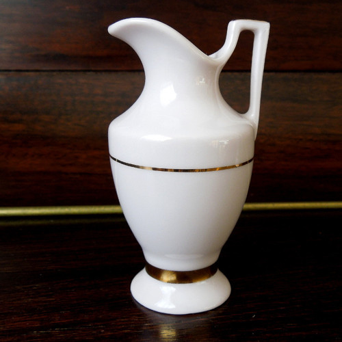 Růžový porcelán Czechoslovakia - karafa — foto 3