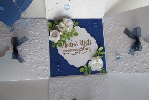 Darovací krabička - modrá — foto 2
