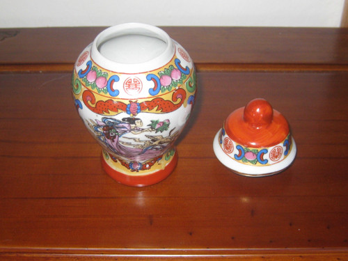 Porcelánová dózička Orient — foto 3