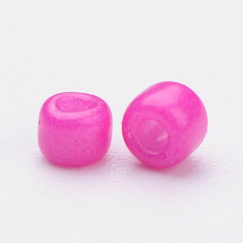 Rokajl světlefuchsiový s perletí 2mm 12/0 — foto 2
