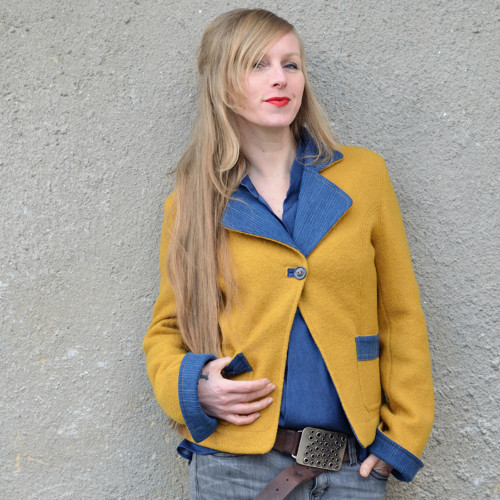 Mustard Classic - sáčko s voskovou batikou — foto 6