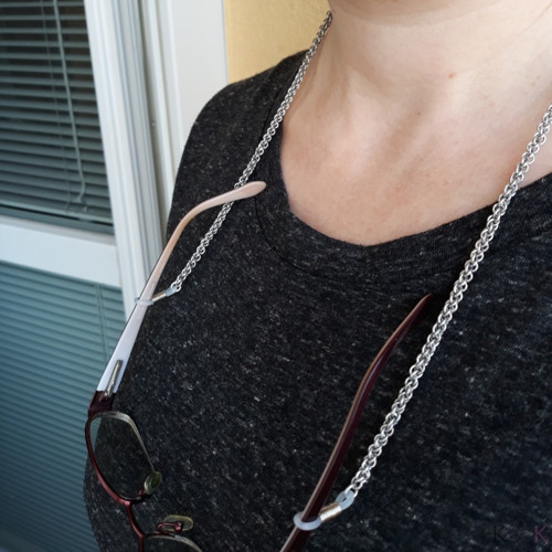 Chainmaille řetízek na brýle - na objednávku — foto 5
