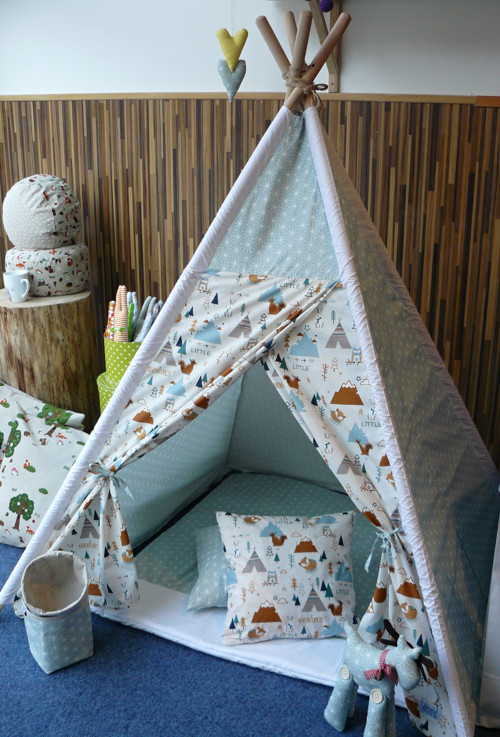 Dětské teepee ledové zvířátkové — foto 3