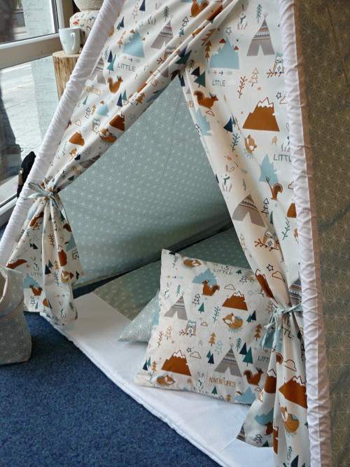 Dětské teepee ledové zvířátkové — foto 6