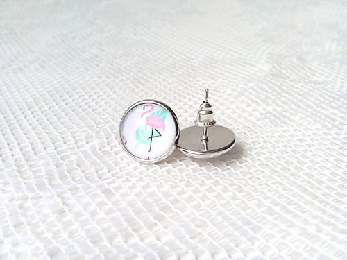 Flamingo earrings — foto 2
