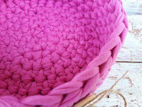Hobby košík magenta - na přání — foto 3