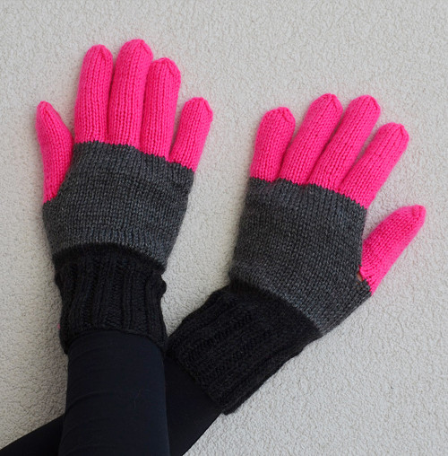 Čepice NEON PINK and ANTRACIT — foto 5