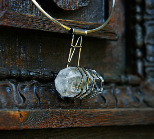 Nerezový náhrdelník..." Crystal airship " — foto 3