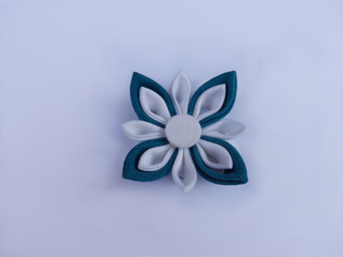 Kanzashi brož — foto 2