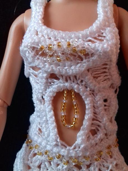 Šatičky proBarbie č. 3 Barbie v bílém — foto 3
