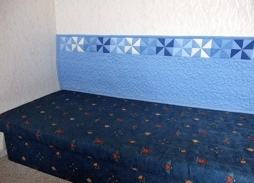 Zástěna Modrý větrník — foto 2