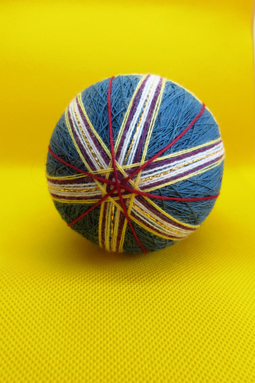Návod na temari-kraslice — foto 2