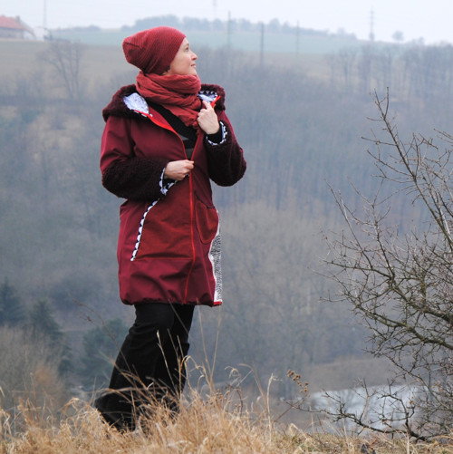 "Vínový Králík"...kabátek softshell — foto 4