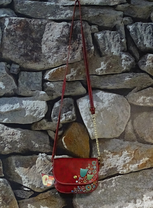 CrossBody "DÁMA V ČERVENÉ" — foto 2