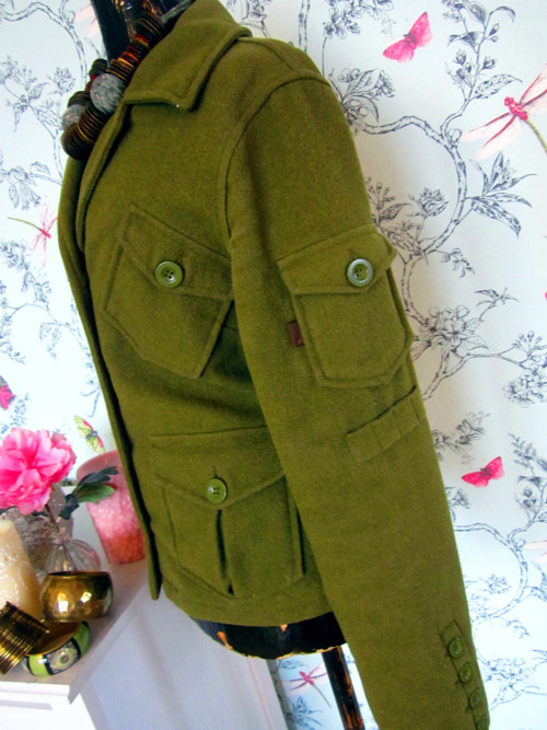 Kabátek bundička army inspiration — foto 3