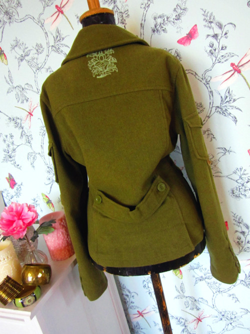 Kabátek bundička army inspiration — foto 4