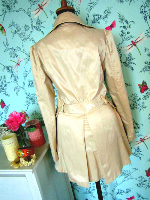 Kabát spring in cream — foto 4