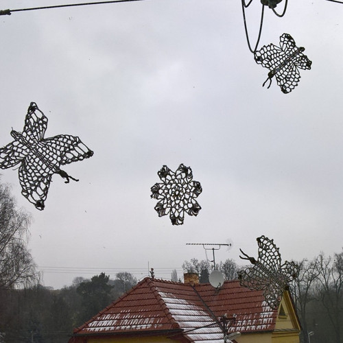 Háčkovaný motýlek — foto 4