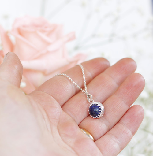 Lapis kuli - stříbro (Ag 925, lapis lazuli) — foto 5