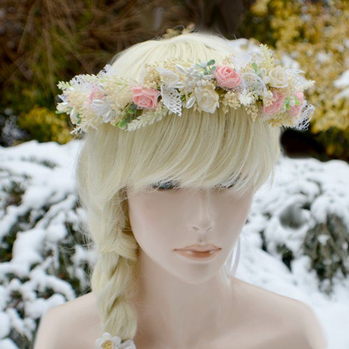 Věneček do vlasů shabby chic — foto 4