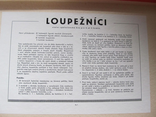 Společenská hra Loupežníci — foto 3