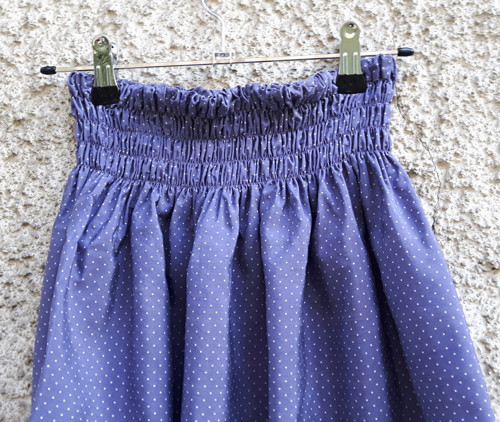 Sukně hedvábná fialová č.1 — foto 3