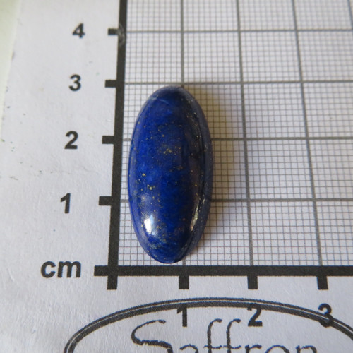 Lapis lazuli Extra, přírodní, kabošon č.05 — foto 2