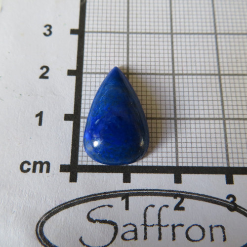Lapis lazuli Extra, přírodní, kabošon č.06 — foto 2