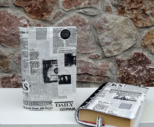 Obal na knihu - Čtu denní tisk :o) — foto 6
