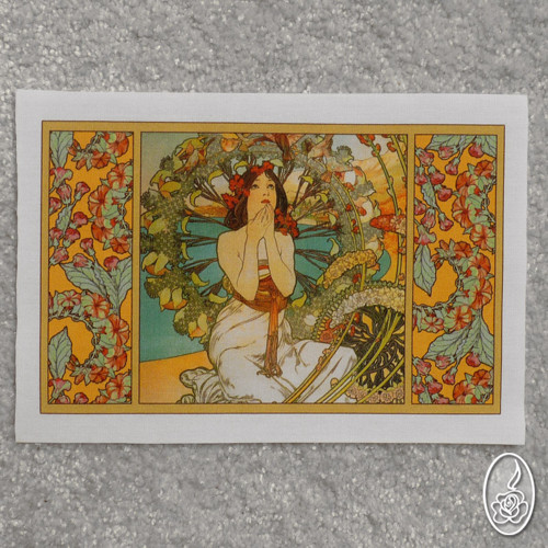 Látkový obrázek Alfons Mucha - Monaco — foto 2