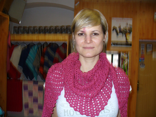 Háčkovaný pléd VÝPRODEJ — foto 2