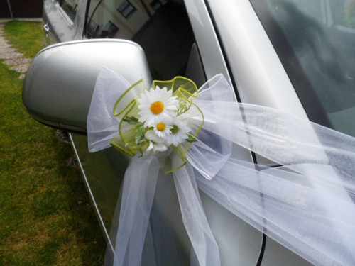 Šerpa na auto ženicha — foto 3