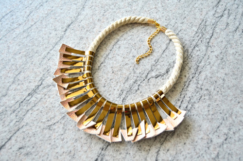 Náhrdelník GOLD ROSE GOLD — foto 2