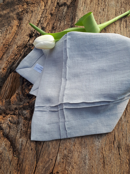 Lněný ubrousek Obsession Grey — foto 2