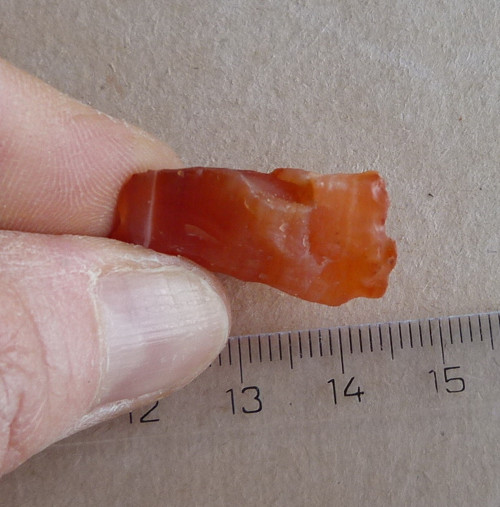 Karneol surový - 2,5 cm — foto 5