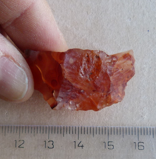 Karneol surový - 2,9 cm — foto 2
