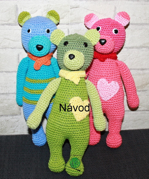 Medvídek _ návod na háčkování — foto 4