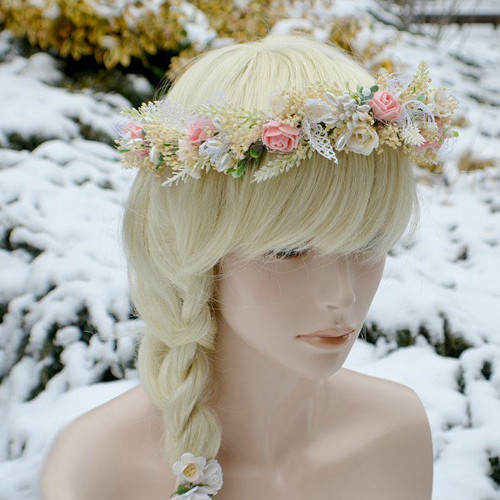 Věneček do vlasů shabby chic — foto 6