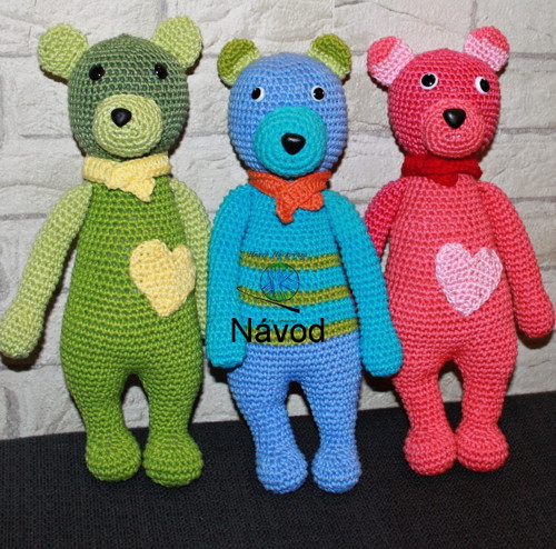 Medvídek _ návod na háčkování — foto 2
