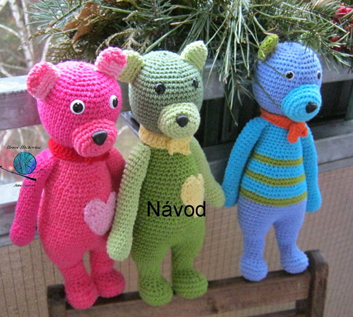 Medvídek _ návod na háčkování — foto 5