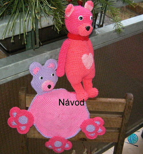 Pro právě narozené_háčkovaný setík návod — foto 6