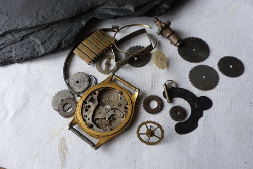 Ozubená kolečka 66..vintage materiál pro steampunk — foto 3