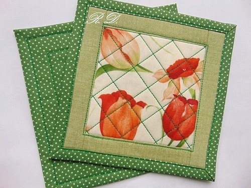 Tulipány ... podkafíčko /sleva 20%/ — foto 3