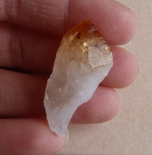 Citrín krystal - 4 cm — foto 2