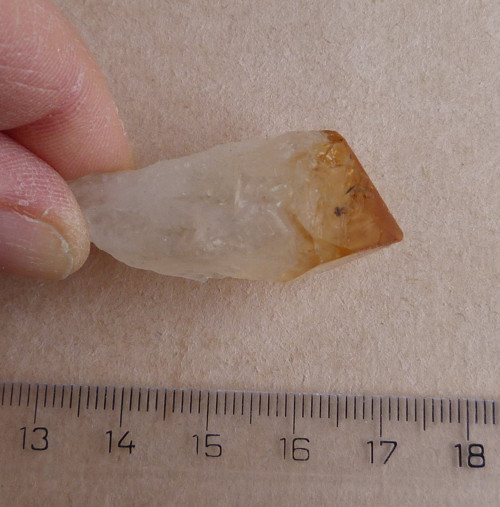Citrín krystal - 4 cm — foto 4