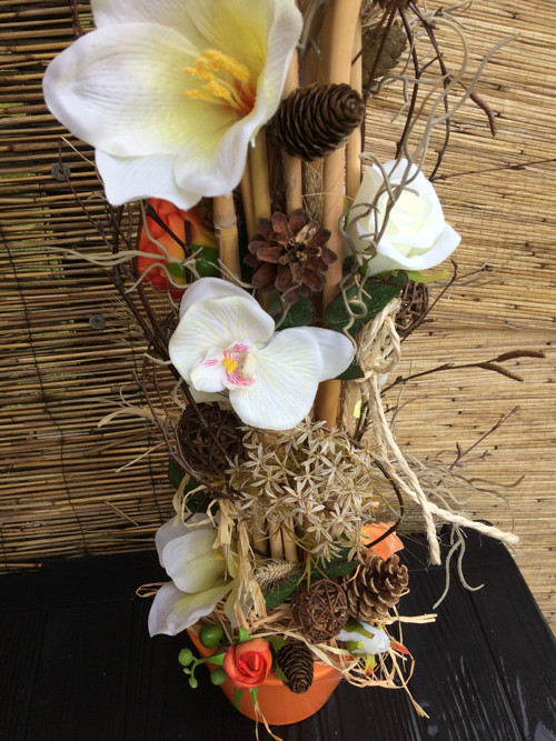 Amarylis orchidej a růže ll — foto 3